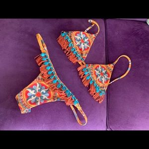 Mosaic thong bikini by Andi Bagus.